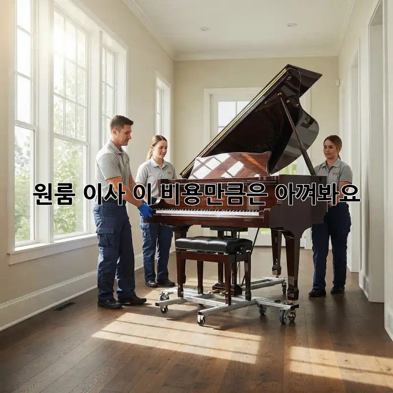 원룸 이사, 이 비용만큼은 아껴봐요! 💸