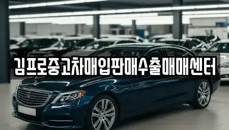 김프로중고차매입판매수출매매센터