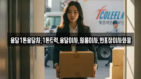 용달1톤용달차,1톤트럭,용달이사,원룸이사,반포장이사화물