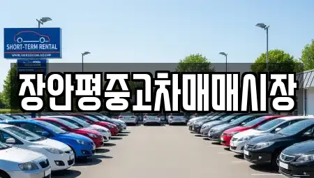 장안평중고차매매시장