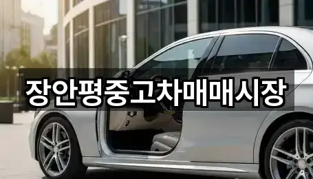 장안평중고차매매시장