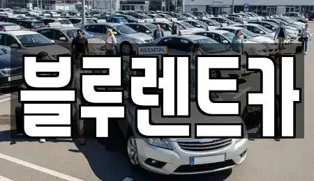 경기 광주시 추자동 장기렌트카 전문 블루렌트카