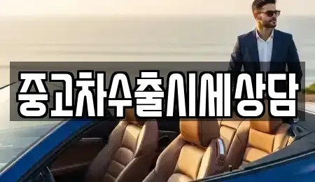 경북 문경시 영신동 중고차 전문 중고차수출시세상담