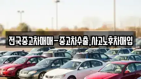 경상북도 구미시 지산동 중고차매입 전문 전국중고차매매-중고차수출,사고노후차매입