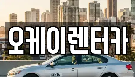 대전 대덕구 장동 렌트카 전문 오케이렌터카