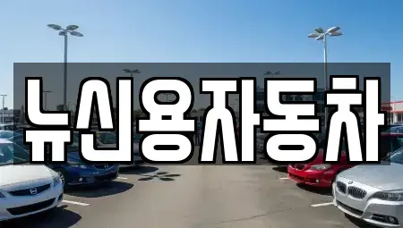 대전광역시 대덕구 신대동 중고차매매 전문 뉴신용자동차