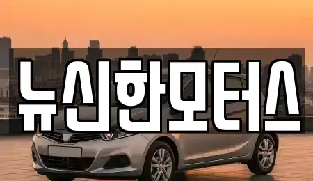 대전광역시 대덕구 신대동 중고차매매 전문 뉴신한모터스