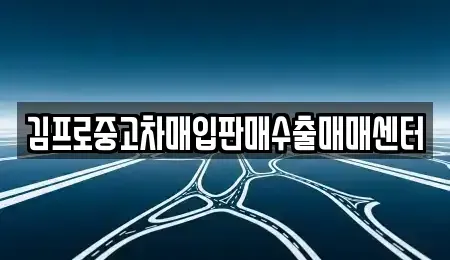 부산광역시 부산진구 범천동 중고차매입 전문 김프로중고차매입판매수출매매센터