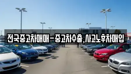 서울 동작구 흑석동 중고차매입 전문 전국중고차매매-중고차수출,사고노후차매입