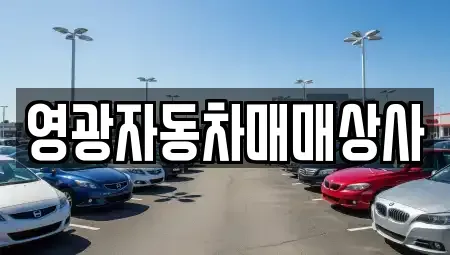 전남 영광군 영광읍 중고차매매 전문 영광자동차매매상사