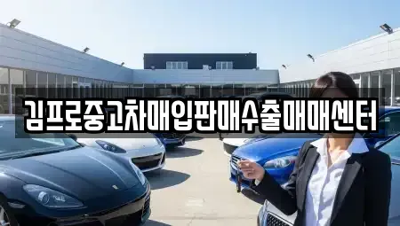 전라남도 순천시 저전동 중고차매입 전문 김프로중고차매입판매수출매매센터