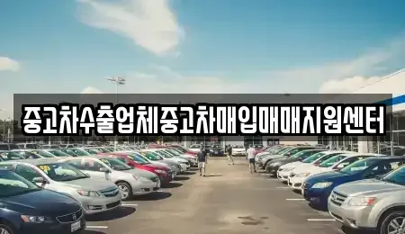 충청남도 당진시 읍내동 중고차매입 전문 중고차수출업체중고차매입매매지원센터